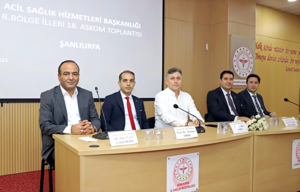 Dr. Beytullah Şahin Başkanlığında 18. ASKOM Toplantısı Gerçekleştirildi