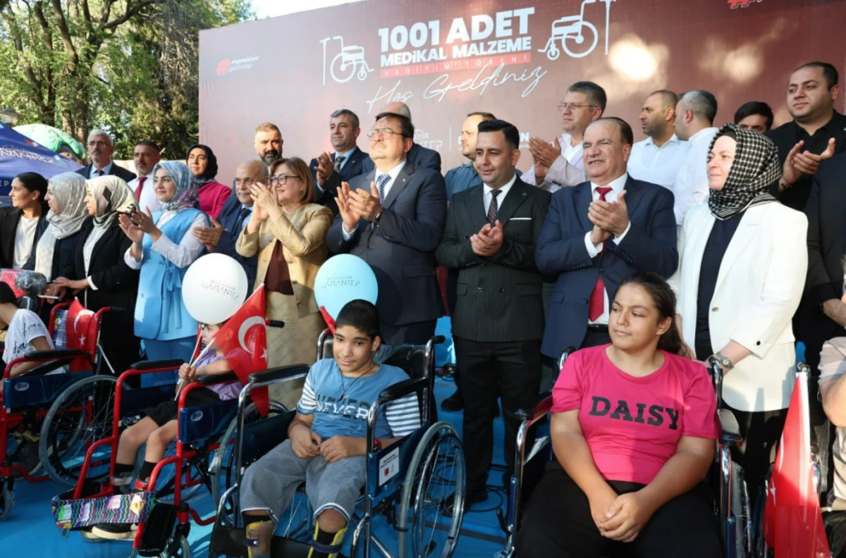 GAZİANTEP BÜYÜKŞEHİR’DEN ENGELLİLERE 1001 DESTEK!
