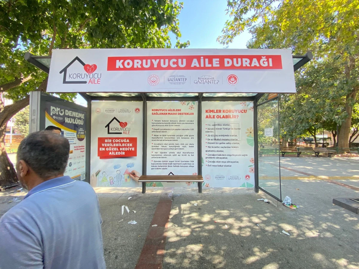 Gaziantep’te “Koruyucu Aile Durağı” Hayata Geçirildi