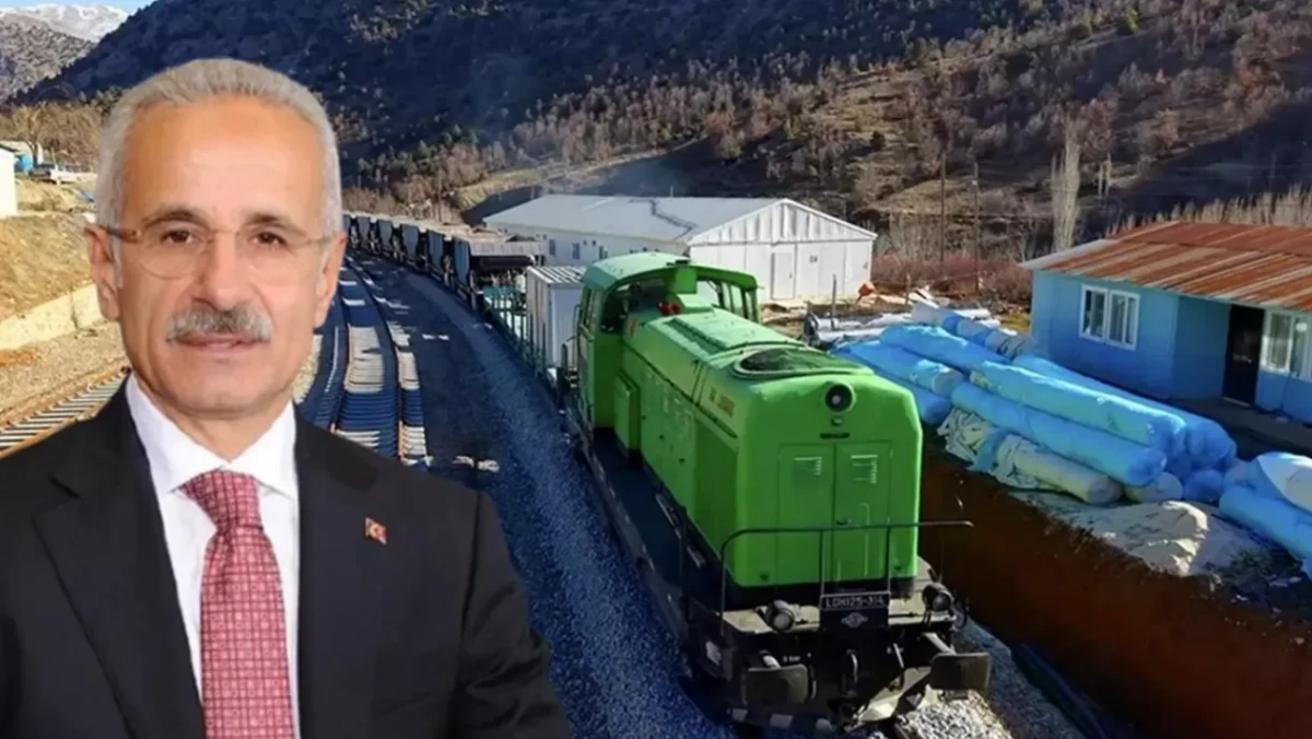Malatya-Gölbaşı-Narlı-Nurdağı demiryolu hattı açılıyor: Bakan Abdulkadir Uraloğlu açıkladı